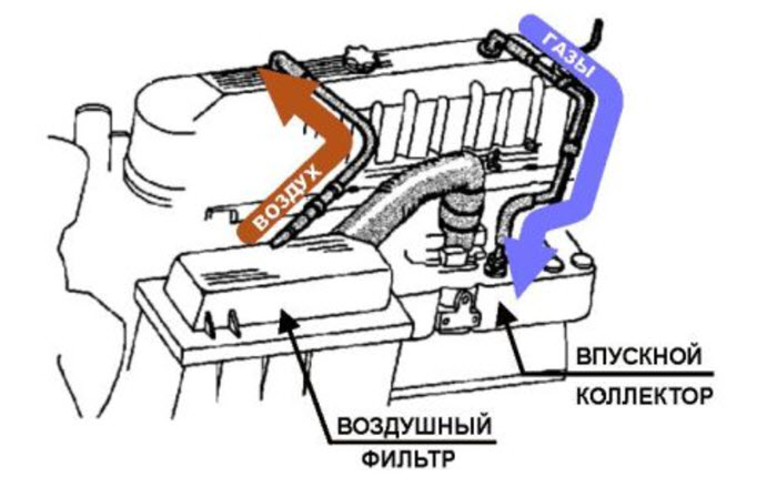 Сильно сапунит двигатель причины