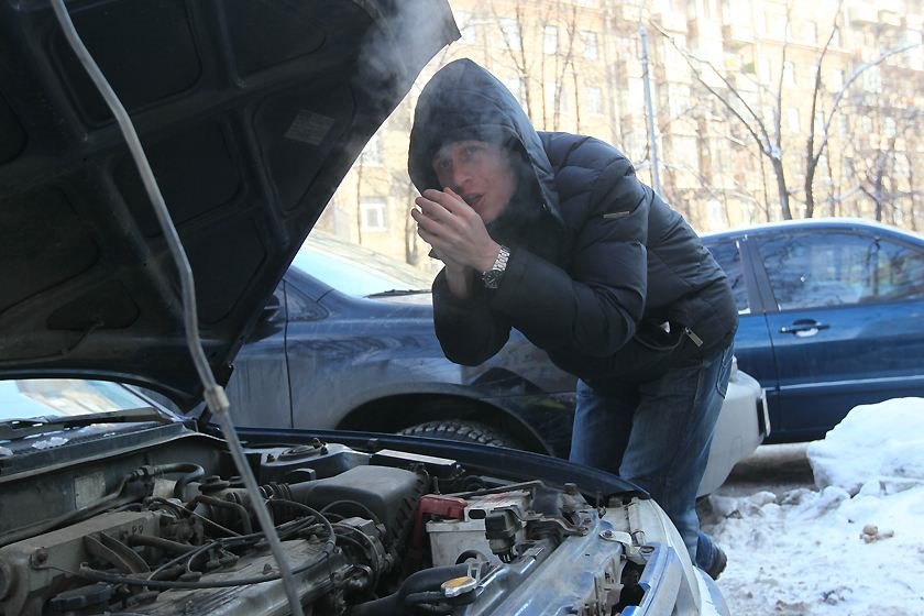 Прогрев дизельного двигателя зимой