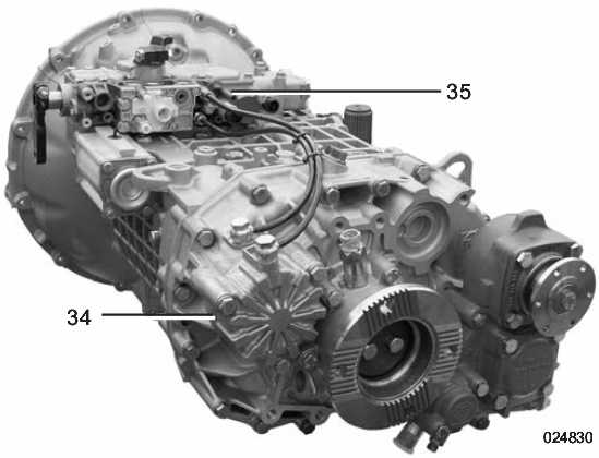 Камаз кпп zf схема