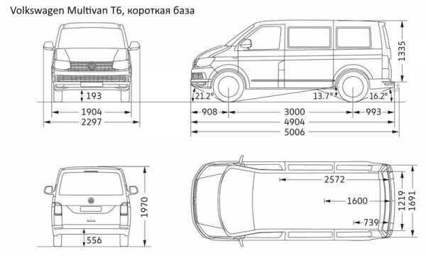 Размер колес фольксваген мультивен