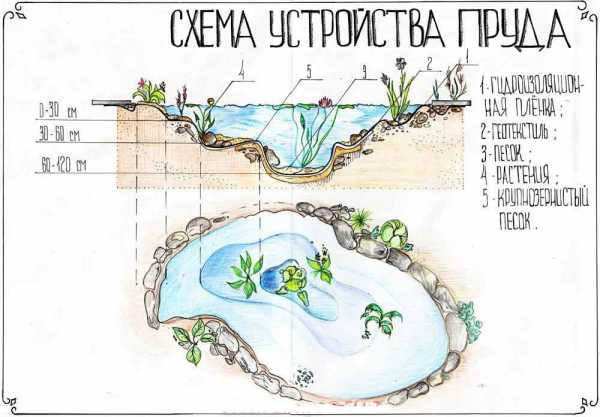 Львовские пруды схема